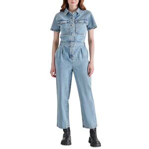 Steve Madden Women's Denim Jumpsuit XXS
